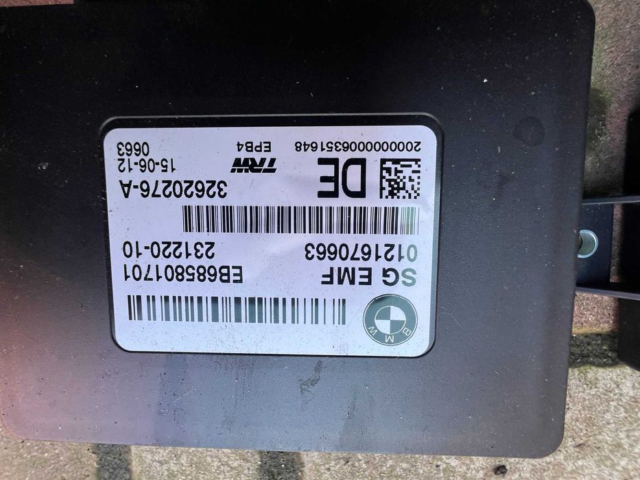 Модуль управління ручним гальмом BMW X3 F25 23122010