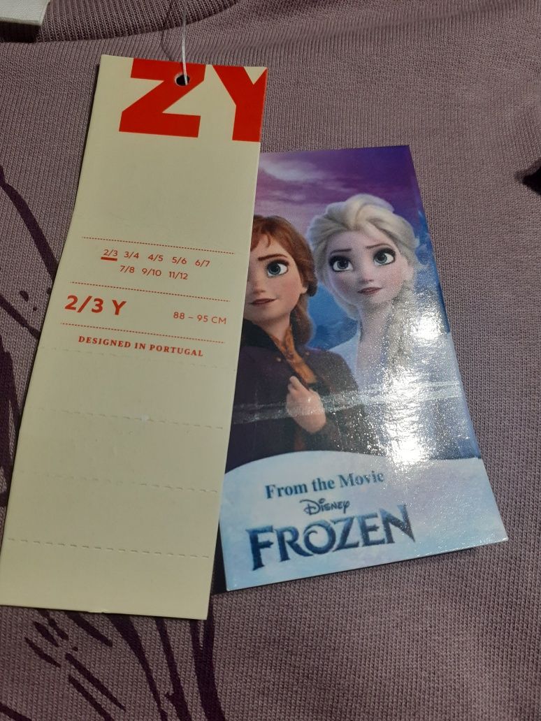 Sweat Frozen Disney T: 2 a 3 anos Nova Com Etiqueta