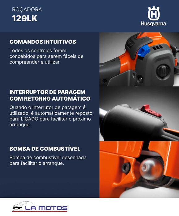 Roçadora Husqvarna 129LK