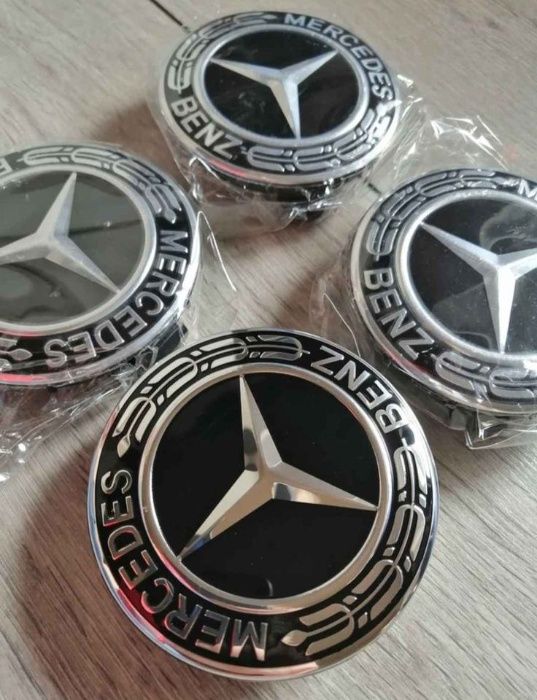 Nowe dekielki do felg Mercedes 75mm