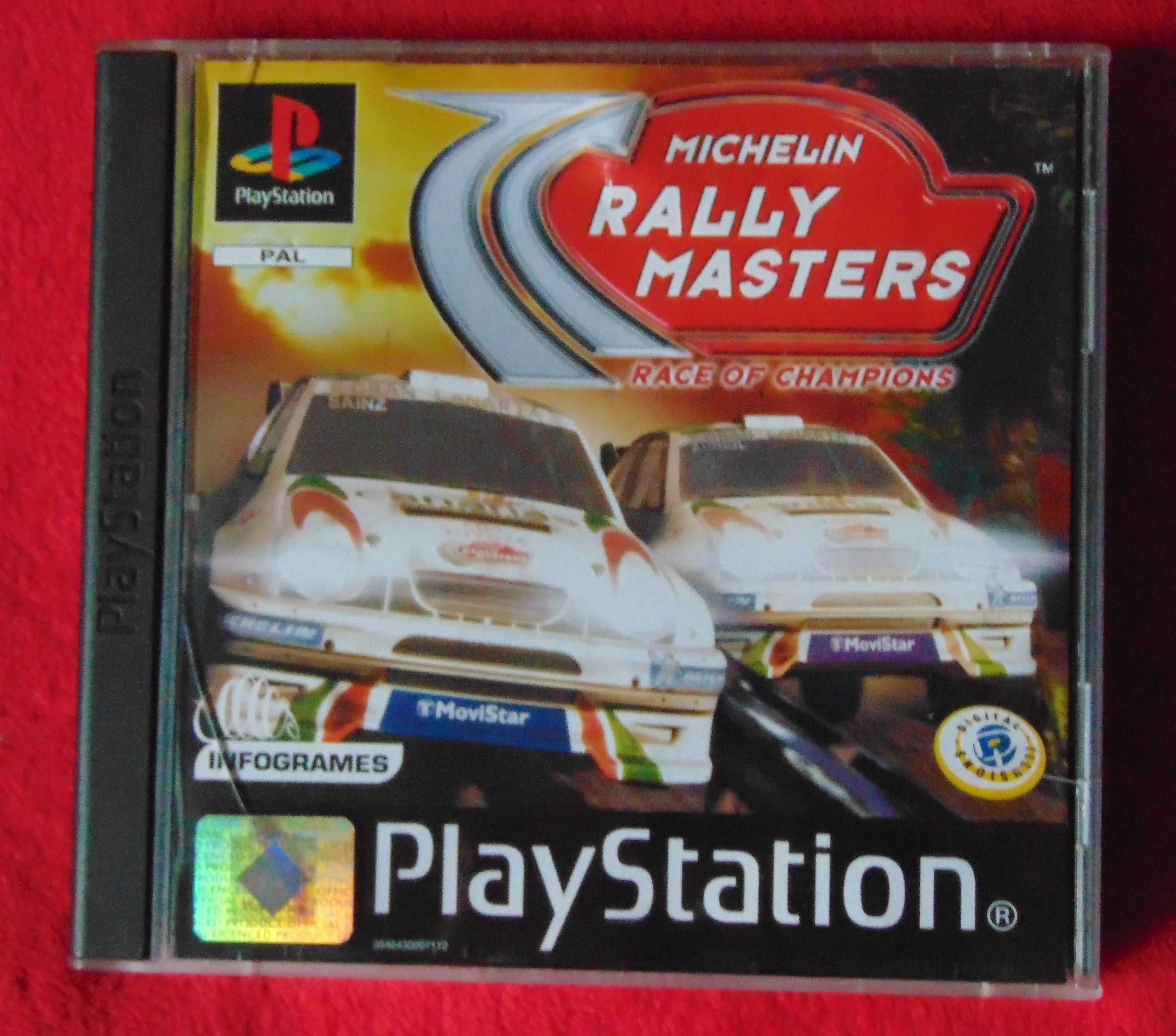 Michelin Rally Masters 3xA gra na szaraka PSX PlayStation