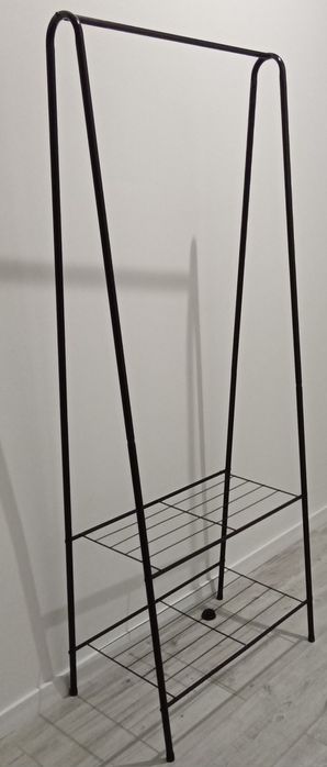 Wieszak na ubrania, stojak półka na buty