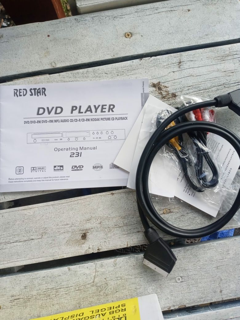 Odtwarzacz DVD RED STAR 231