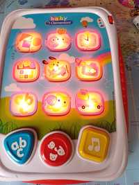 Tablet, computador, brinquedo de bebé, criança, com sons, c