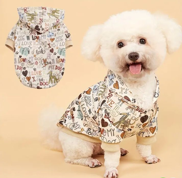Bluza dla psa kolor jasny roz.L