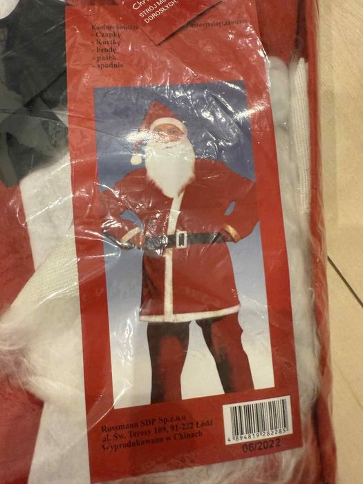 Strój Mikołaja kompletny