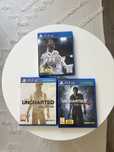 Jogos PS4 - FIFA 18 + toda a colecao Uncharted
