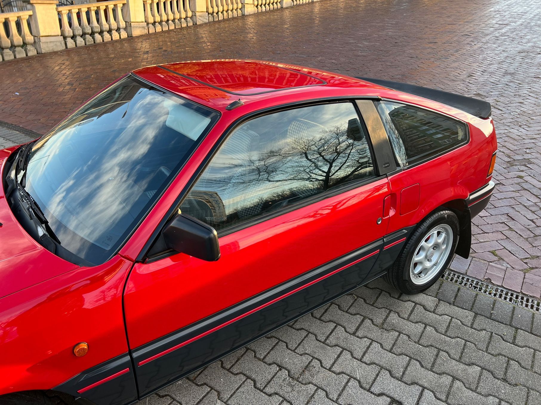 Honda CRX CRX Ballade•107tys.KM.•Świetny stan kolekcjonerski•Bez rdzy•Jedyna PL!