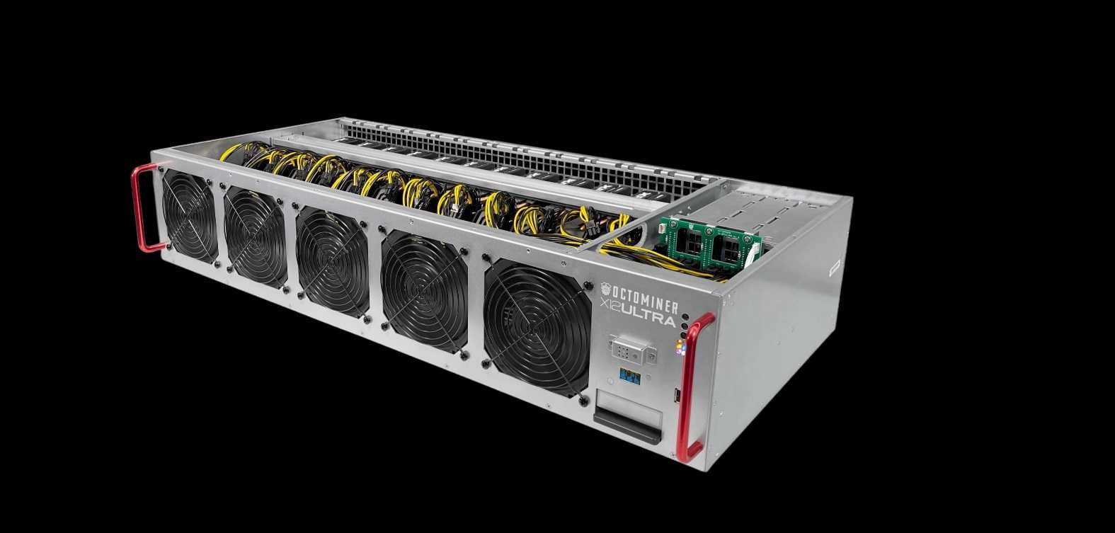 Octominer x12 Smart GPU Mining RIG 2250W