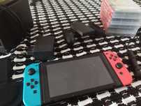 Nintendo switch + 8gier
