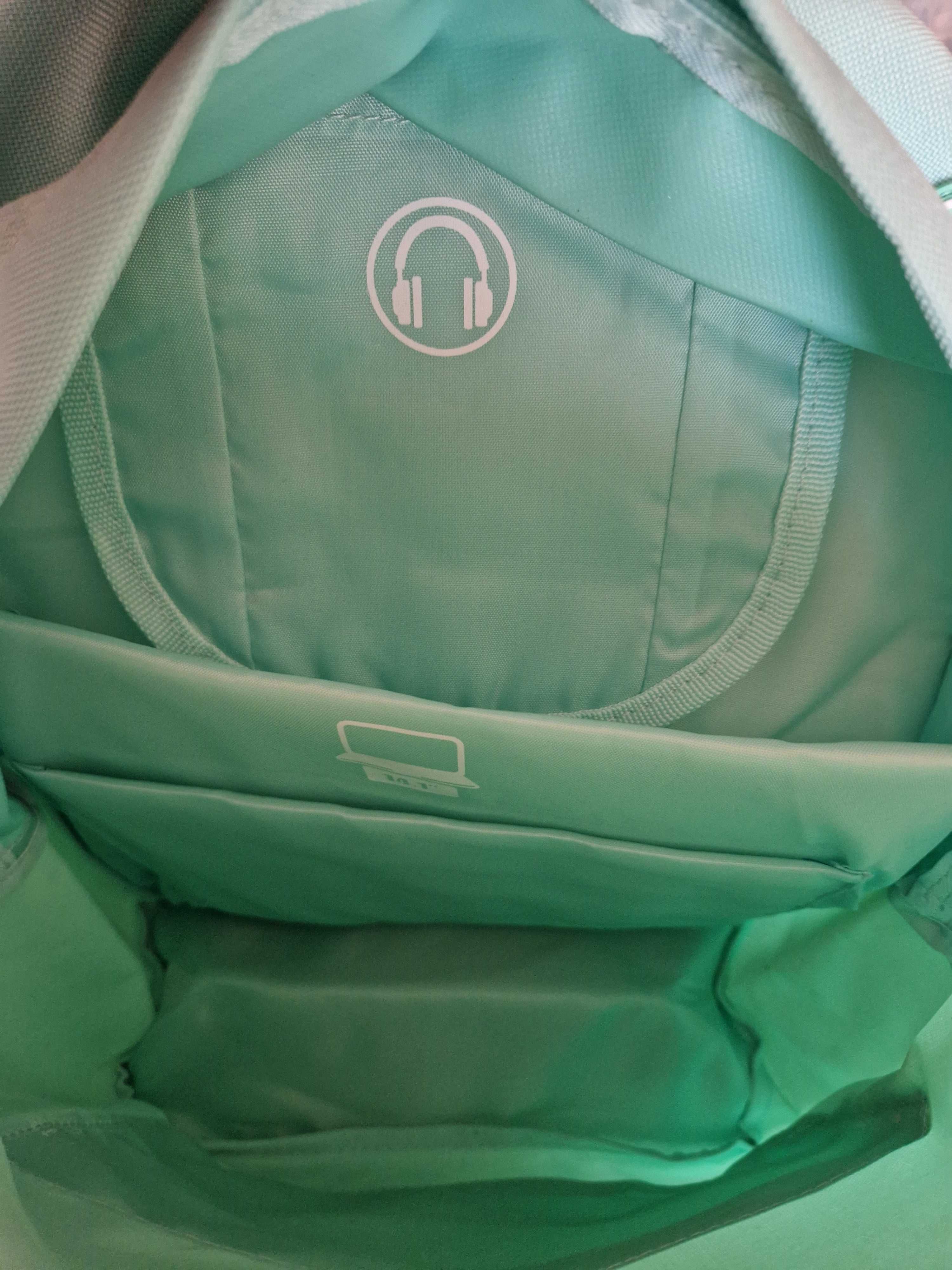 MUNICH Versátil e completa Mochila Portátil 14,1'' Esmeralda