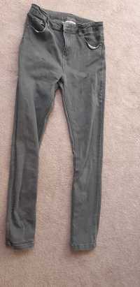 Szare rurki jeansy 170/S
