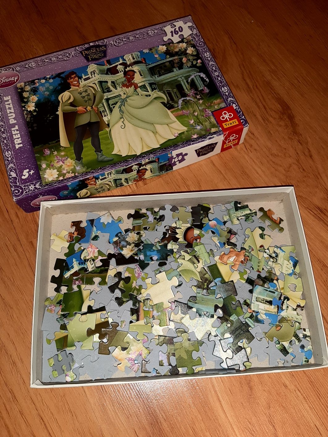 puzzle trefl Disney księżniczka i żaba 160