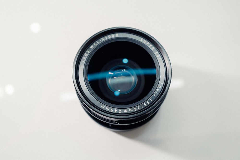 Ширококутний конвертер для FUJIFILM X100 II WCL-X100S Чорний