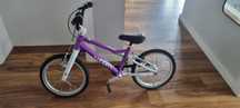 Rowerek dziecięcy woom 3 / automagic / fioletowy / 16 cali ! LEKKI