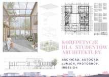 Pomoc przy projektach oraz korepetycje dla studentów Architektury