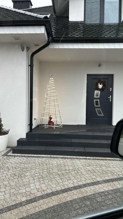 Metalowa choinka 3d stelaż