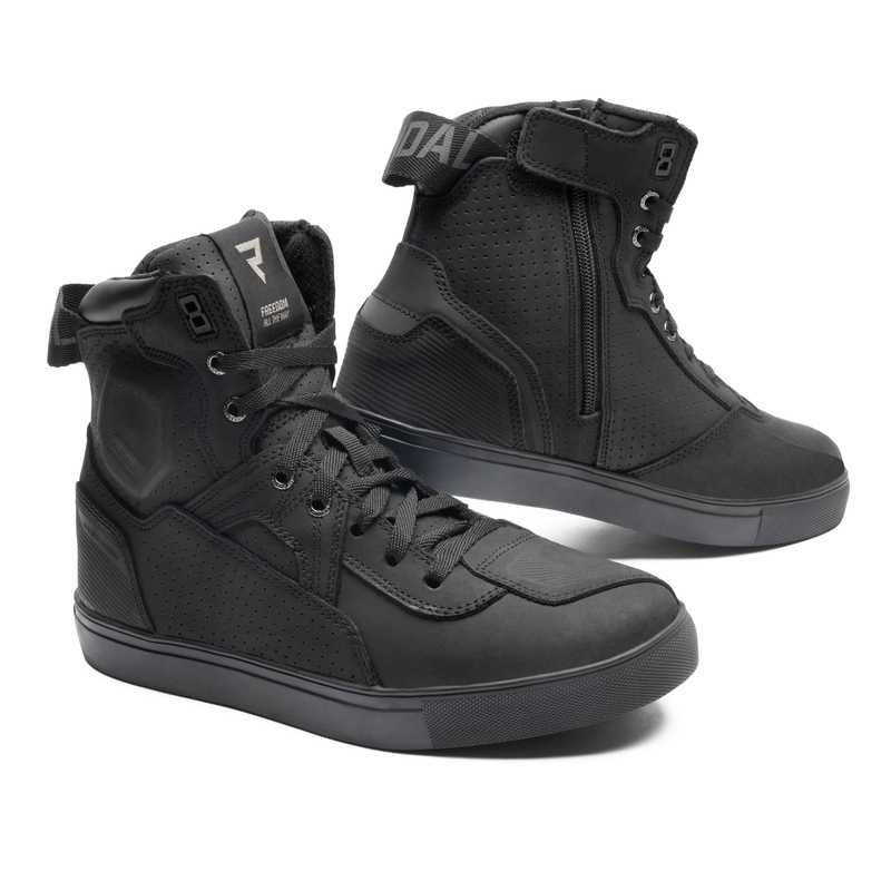 Buty motocyklowe skórzane Rebelhorn Vandal Black/Black Sole nowość