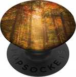 popsockets pop grip kolorowe liście i światło słoneczne opis