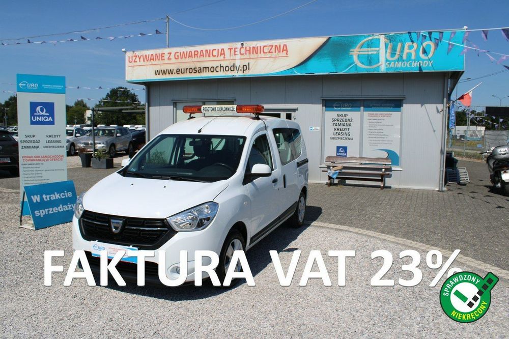 Dacia Dokker 1.5LAUREATE 90HP F-vat Salon Polska