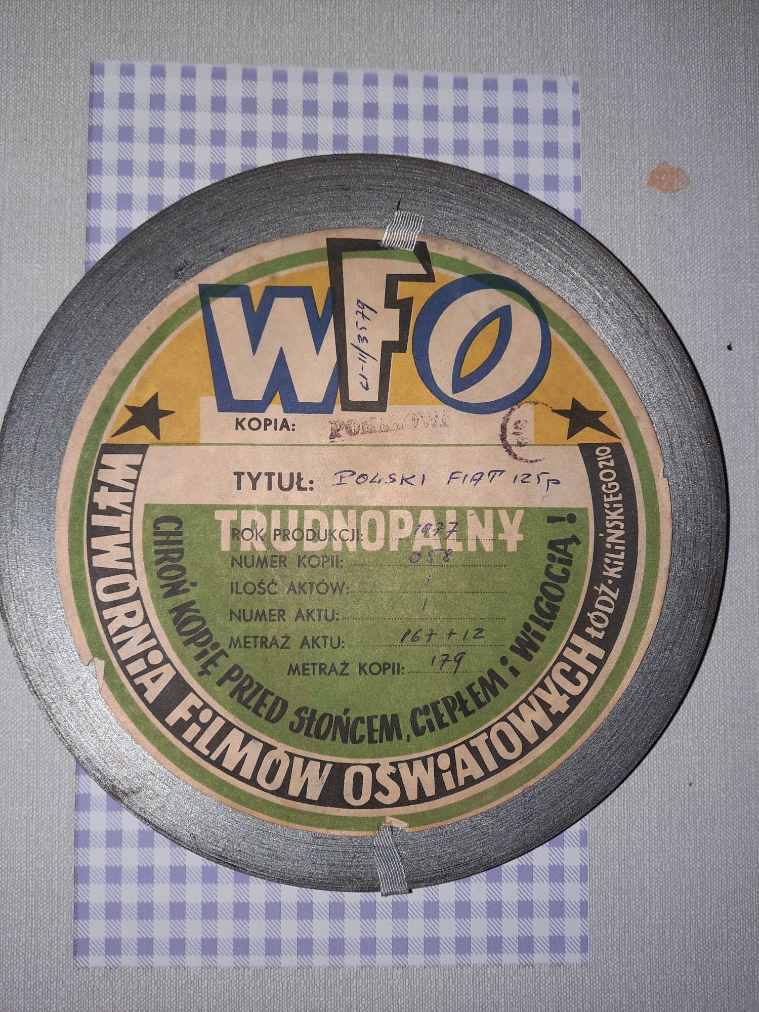 Kolekcja fso taśmy 16mm polskim fiatem przez himalaje  1977/1980