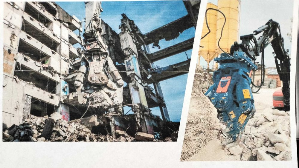 Nożyce hydrauliczne Szczęki Tnąco Kruszące TreviBenne HC20ND