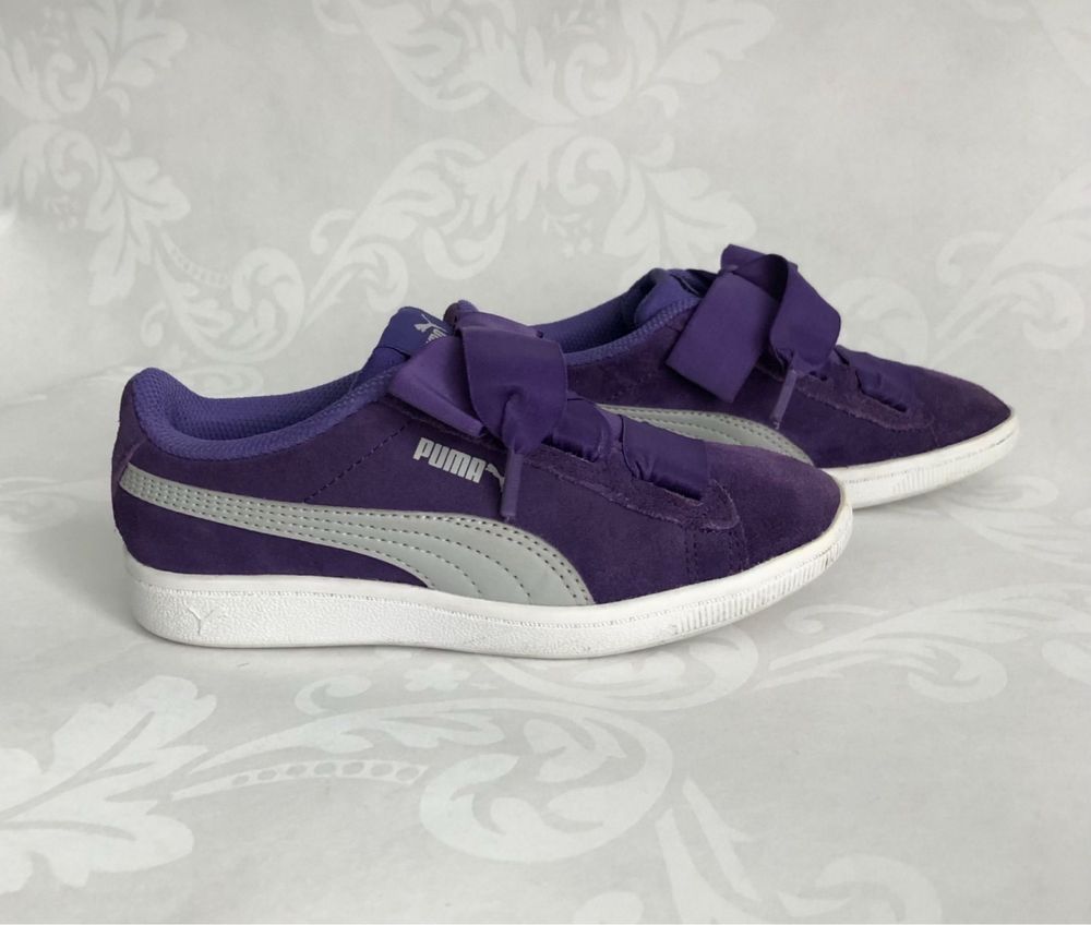 Замшеві кросівки Puma на дівчинку 31 розмір