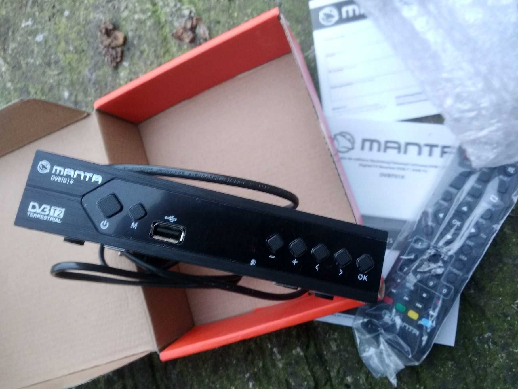 Dvb t2 тюнер Manta DVBT019 - DVBT-T2/HEVC