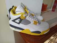 (r. 42) Nike Air Jordan 4 Retro Vivid Sulfur AQ9129,-101