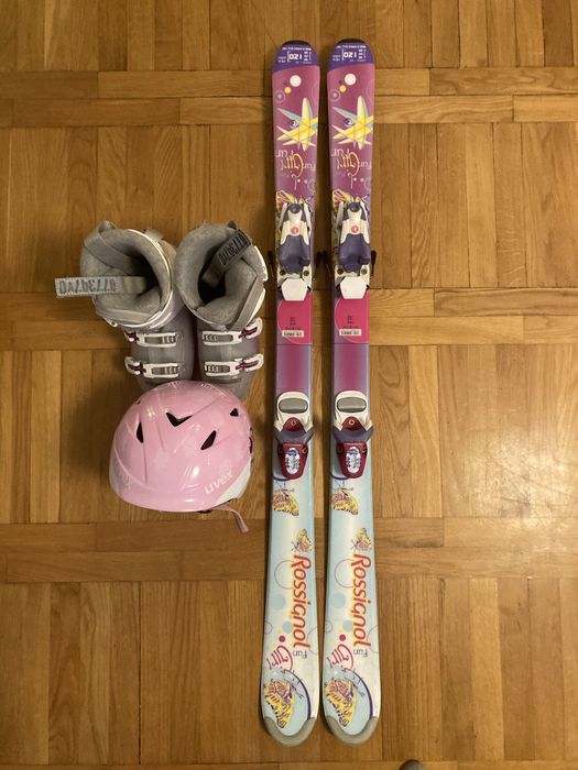Narty dziewczęce Rossignol 120 cm