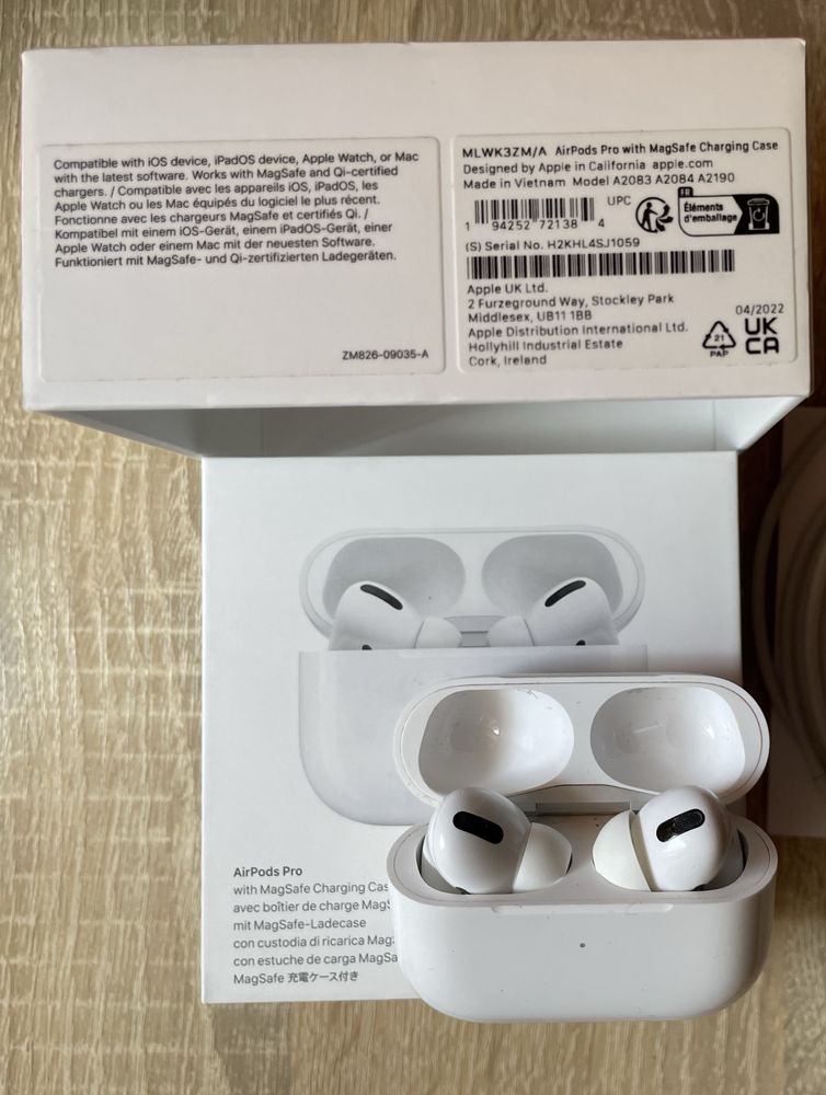 Навушники Apple AirPods Pro 1 оригінал