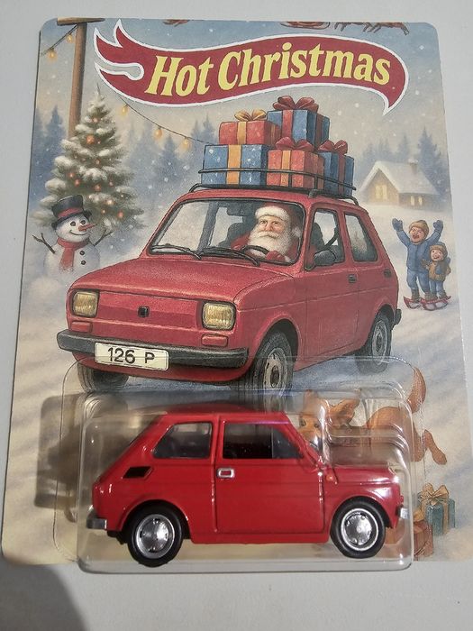 Sprzedam hot wheels custom fiat 126p