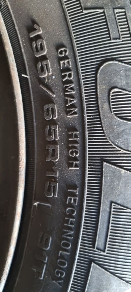 Koła na felgach stalowych 15 cali