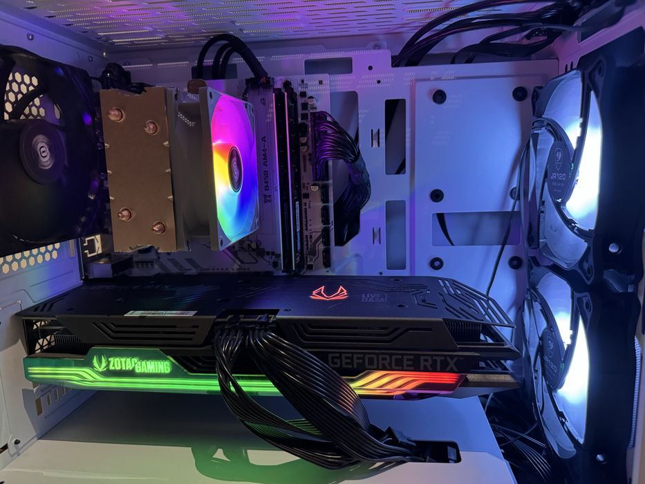Komputer do gier RTX 3070 Ti GWARANCJA/RYZEN 5/32GB RAM 512GB SSD NVMe