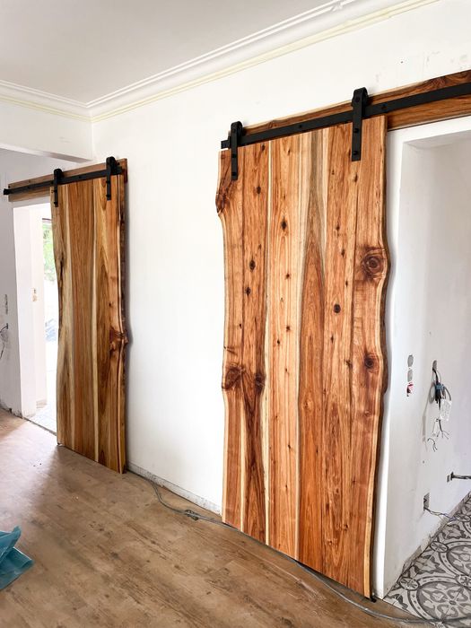 Porta de celeiro rustica