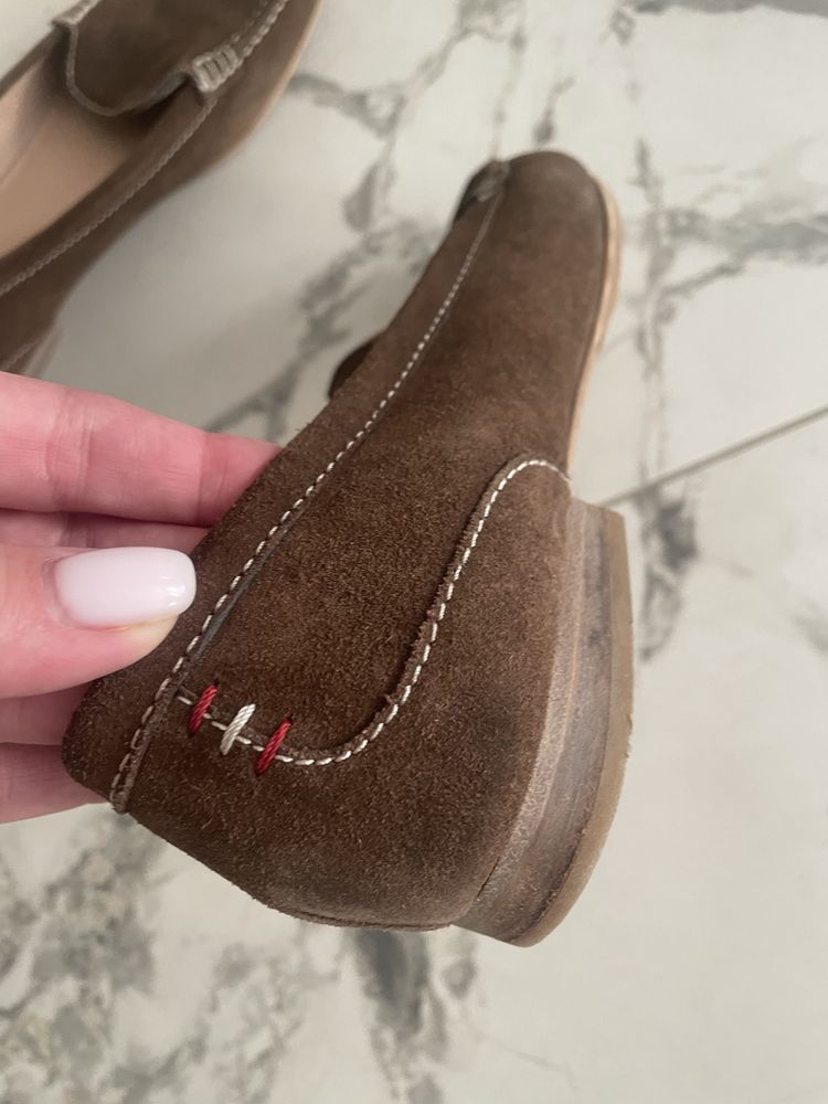 Балетки замшеві Bally