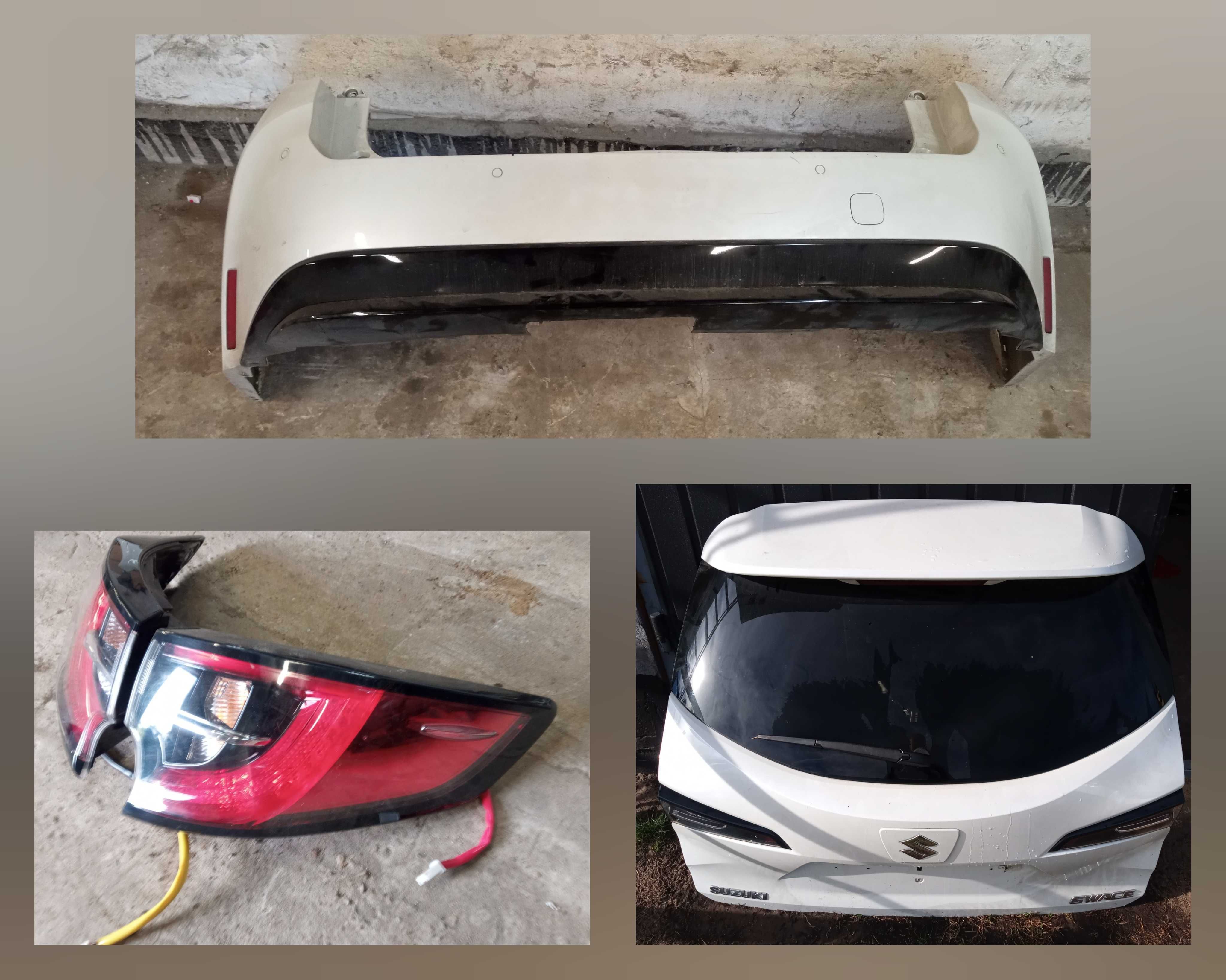 Klapa tylna lampy tylne zderzak tylny Komplet Suzuki Swace 070 , 040