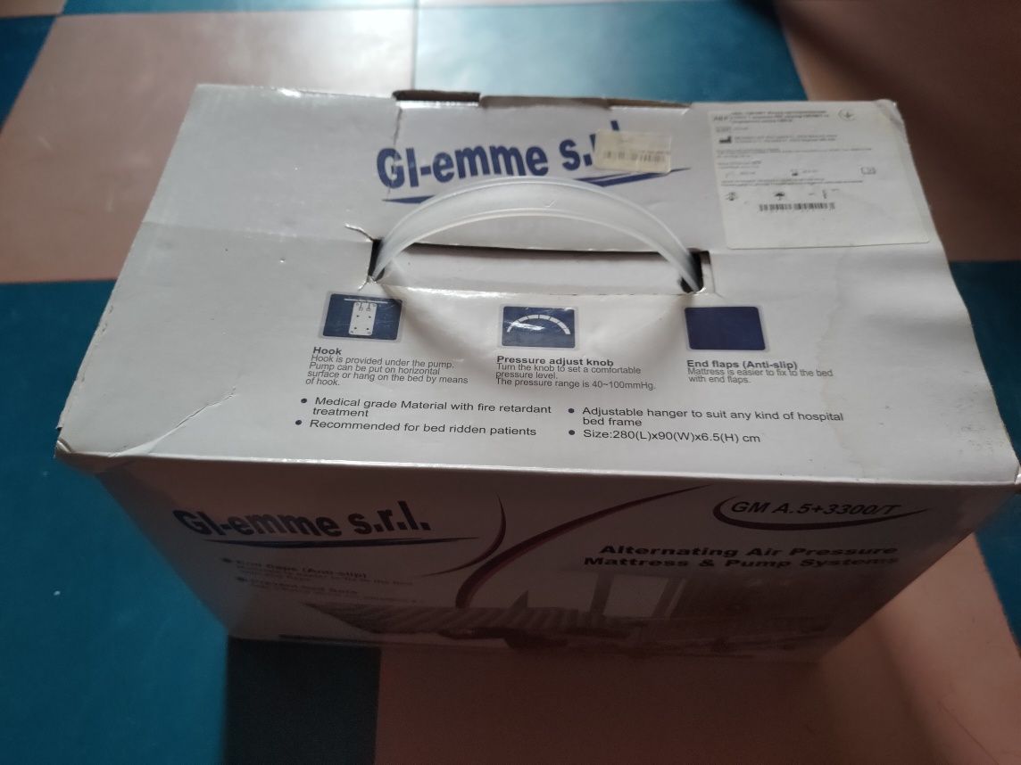 Протипролежневий матрац Gi-emme GMA 5 + GM 3300/T комірчастий з компре
