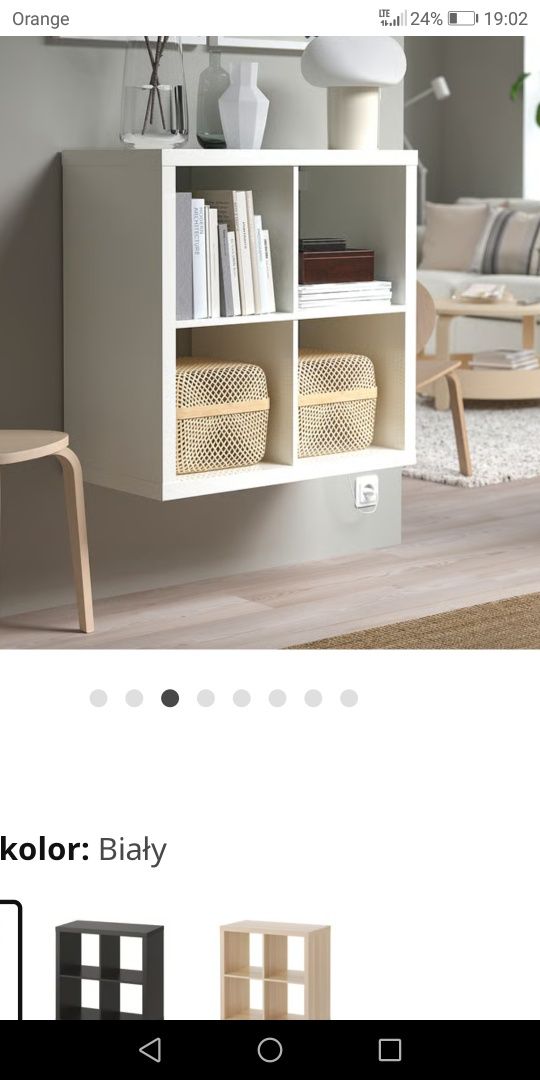 Kallax IKEA 2x2 szafka