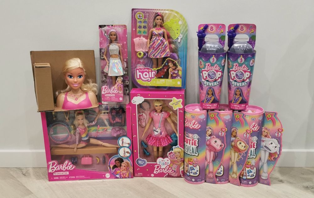 Лялька Barbie Барбі Cutie Reveal Gymnastics Barbie Styling Hea Барби