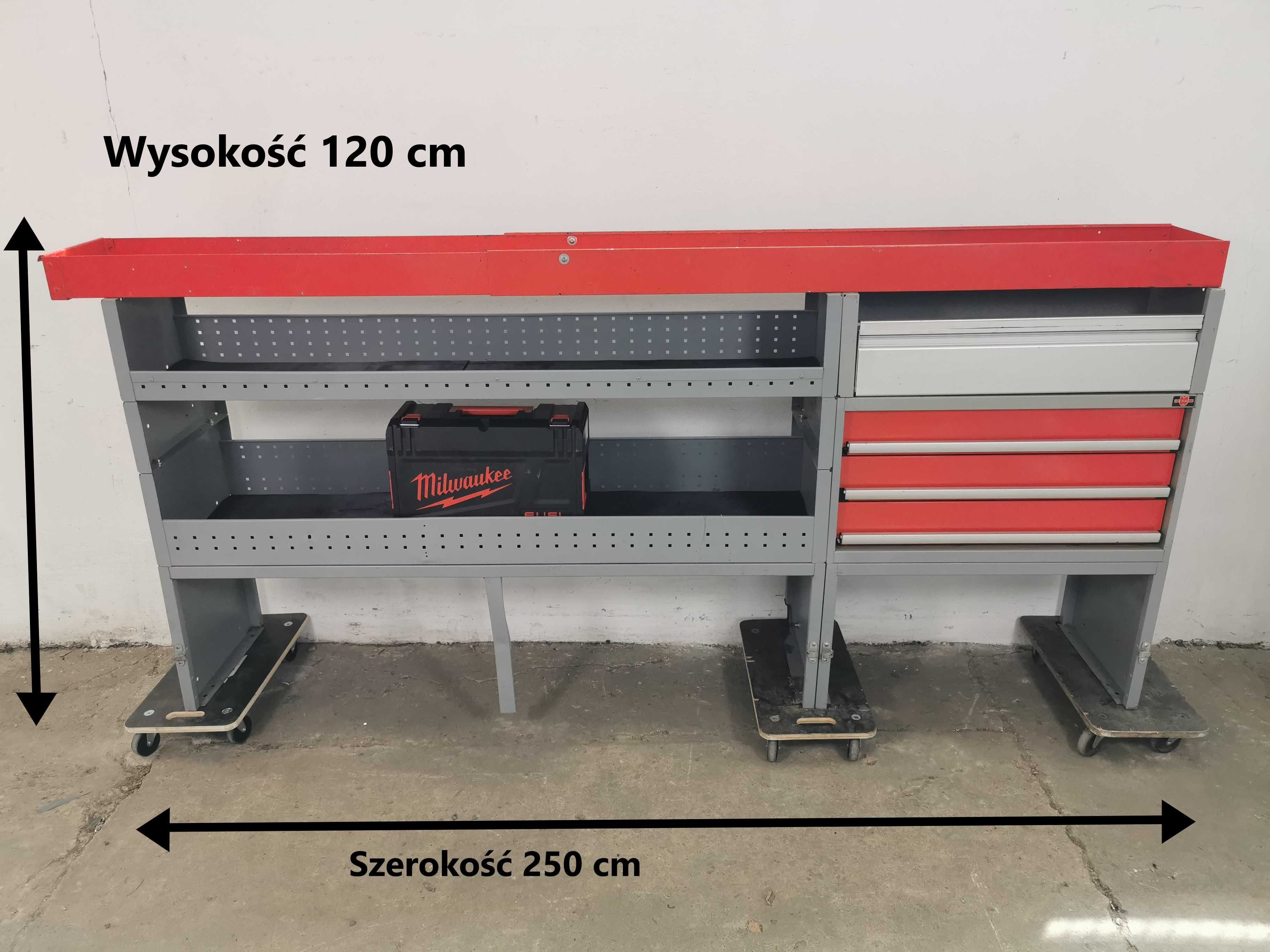 Zabudowa serwisowa warsztatowa VW T6 EXPERT TALENTO PROACE EXPERT VITO
