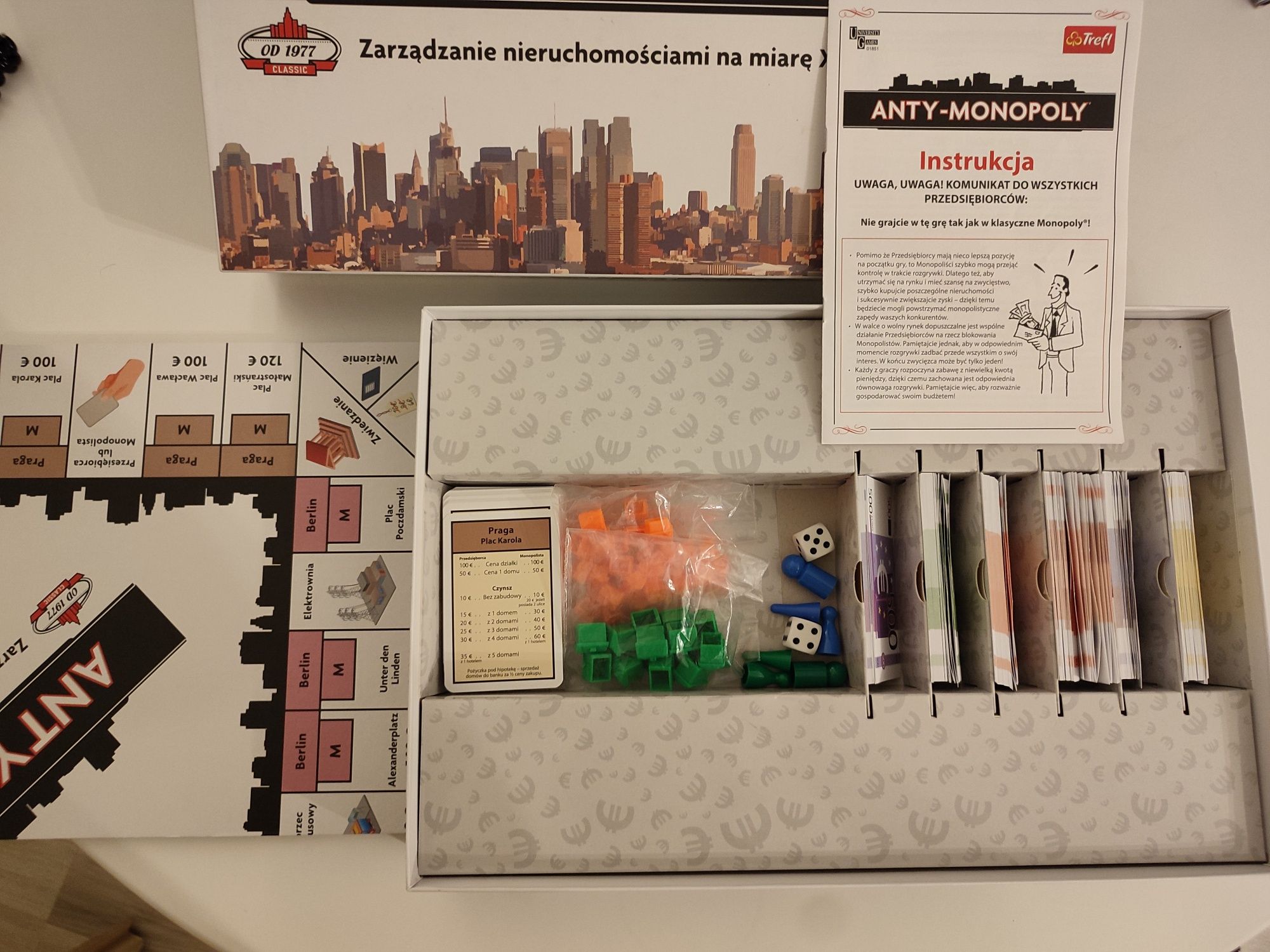 Gra planszowa Anty monopoly Monopol