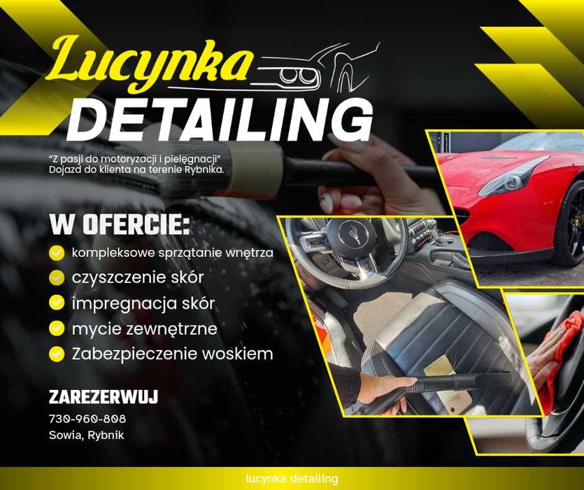 Czyszczenie wnętrz Rybnik