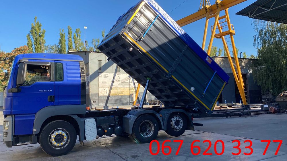 Переобладнання на самоскид daf  man volvo  scania