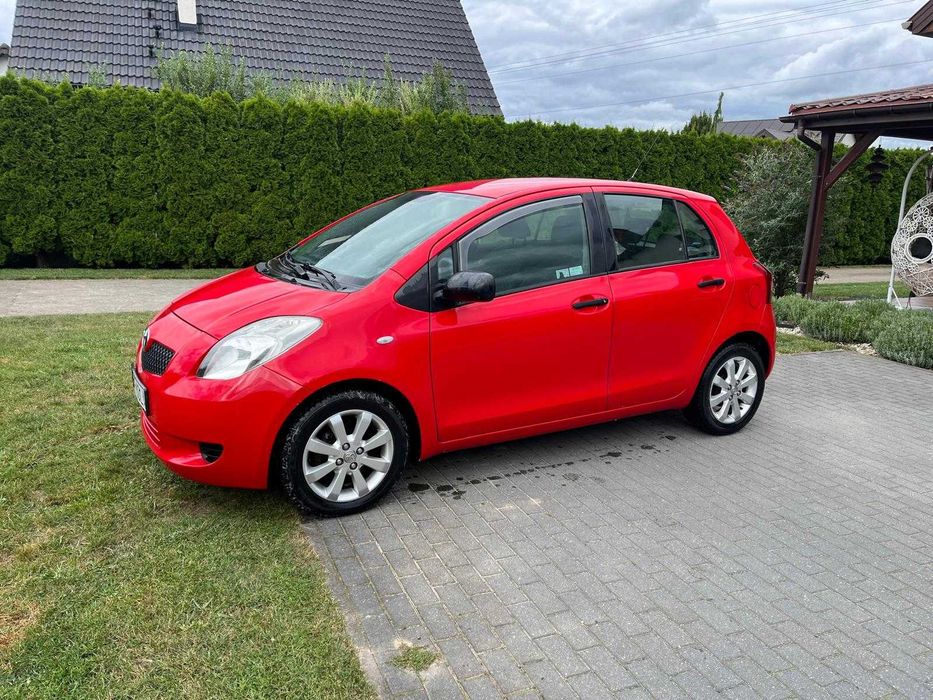 Toyota YARIS 1.3 Benzyna, 2008 r., Klima, Przegląd