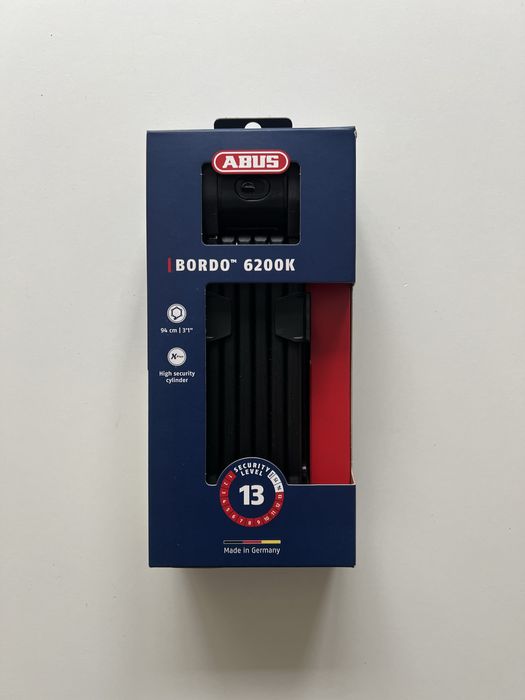Zapięcie rowerowe Abus Bordo 6200K (94cm.)