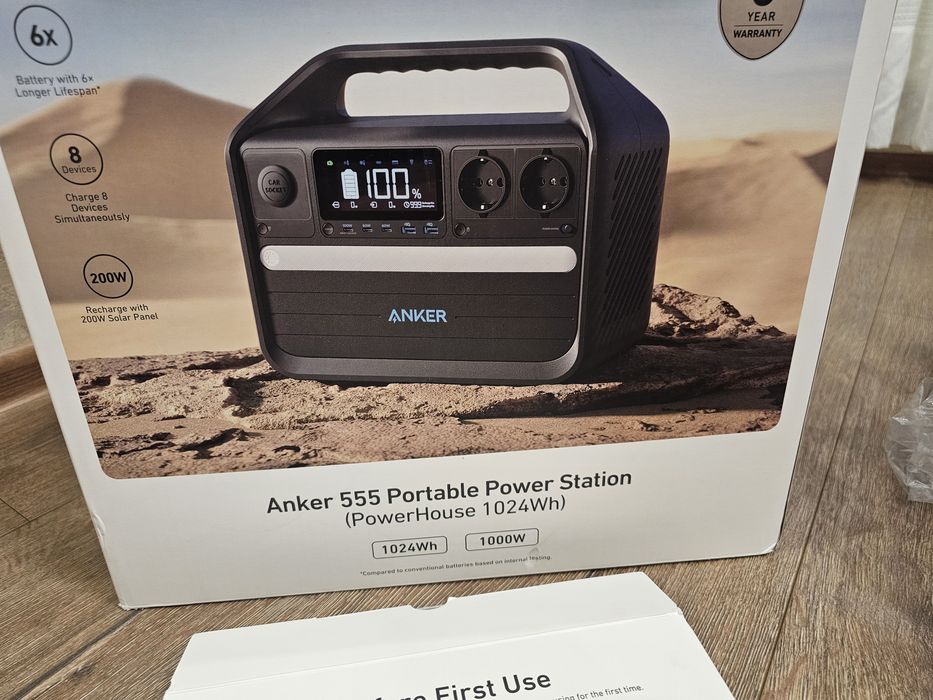 Зарядна станiя анкер 555 1024 ват
