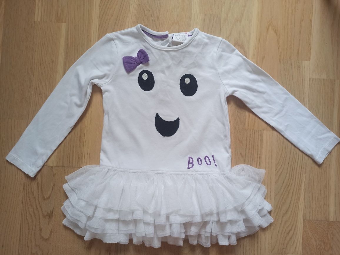 Sukienka duszek halloween strój przebranie 80 86
Biała
Rozmiar z metk