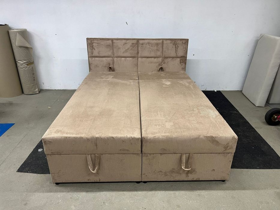 Łóżko kontynentalne 160x200 od ręki Czyszczenie magazynu