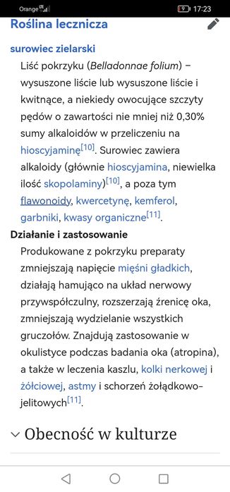 Jagoda wilcza jagoda